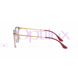 Ray Ban 0RX7140 5854 AMARANTH ON TRANSPARENT